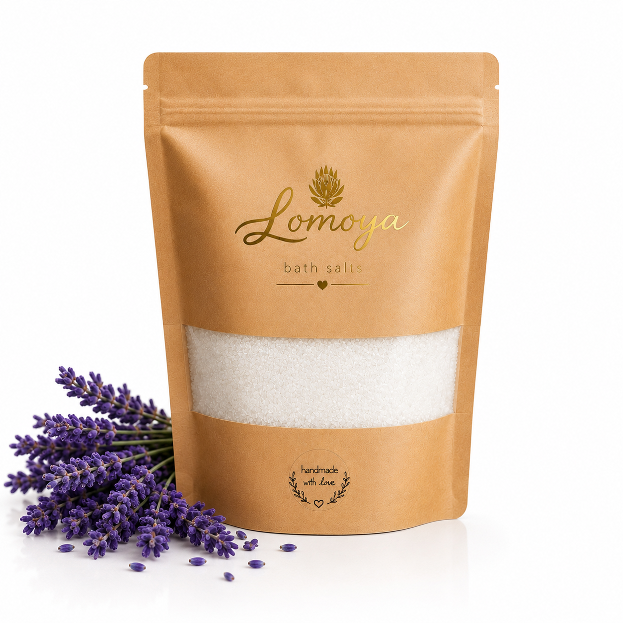 Lavender Luxury Bath Salts – 500g